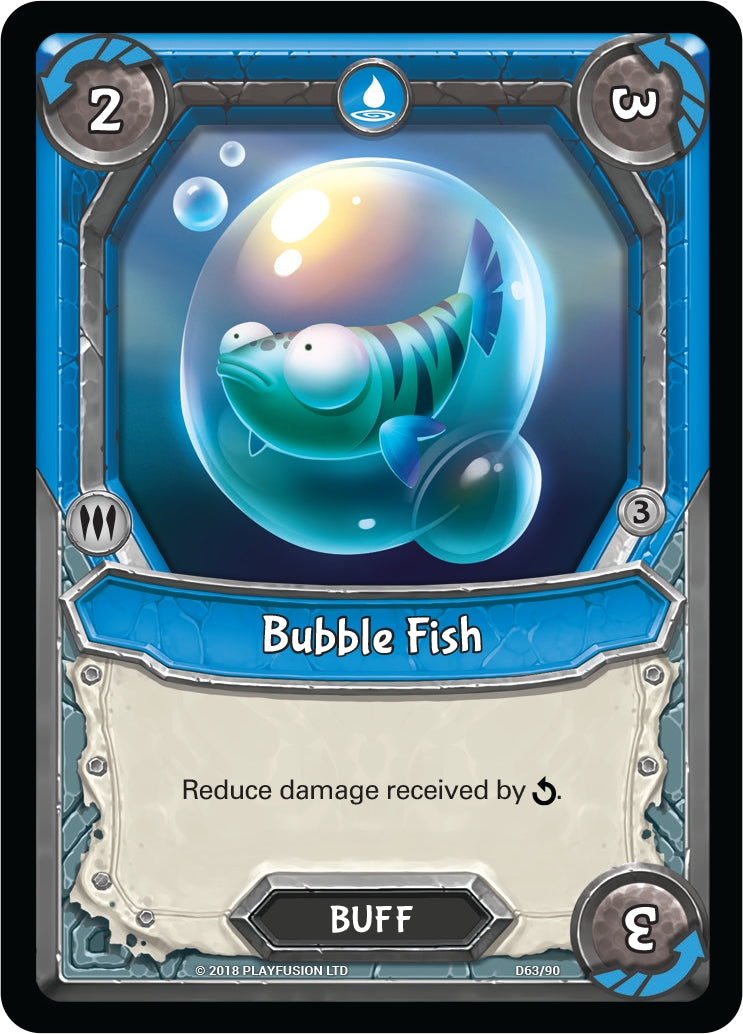 Bubble Fish (Unclaimed) (63) [KIN] - Lightseekers TCG Single