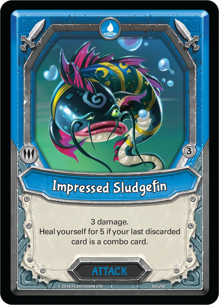 Impressed Sludgefin (Unclaimed) (65) [KIN] - Lightseekers TCG Single