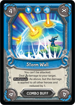 Storm Wall (Claimed) (71) [KIN] - Lightseekers TCG Single