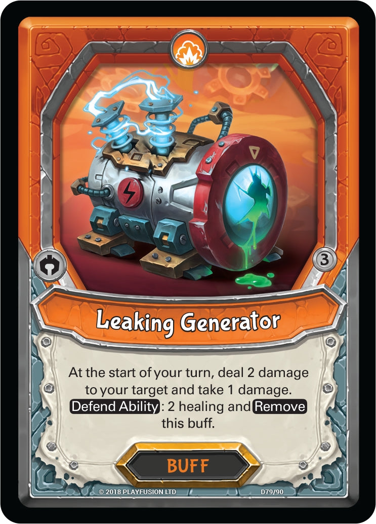 Leaking Generator (Claimed) (79) [KIN] - Lightseekers TCG Single