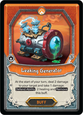 Leaking Generator (Claimed) (79) [KIN] - Lightseekers TCG Single