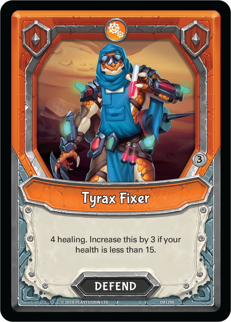 Tyrax Fixer (Claimed) (81) [KIN] - Lightseekers TCG Single