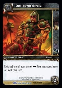 Onslaught Girdle - WoW Single