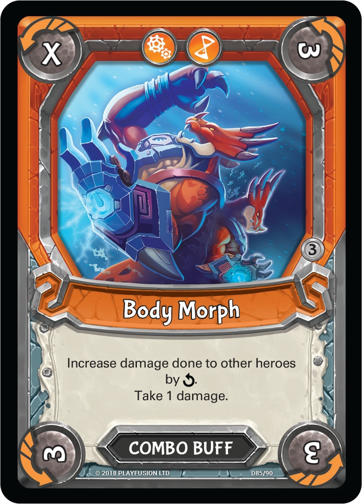 Body Morph (Claimed) (85) [KIN] - Lightseekers TCG Single
