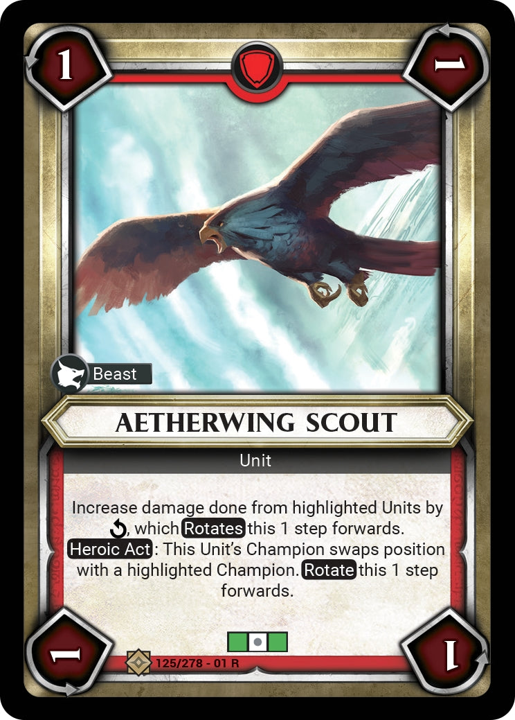 Aetherwing Scout (Claimed) (WHAOSC) - Warhammer Age of Sigmar Champions TCG Single