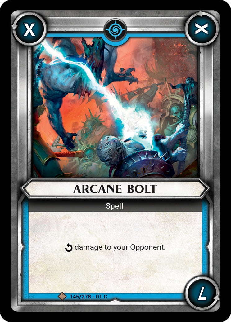 Arcane Bolt (Claimed) (WHAOSC) - Warhammer Age of Sigmar Champions TCG Single