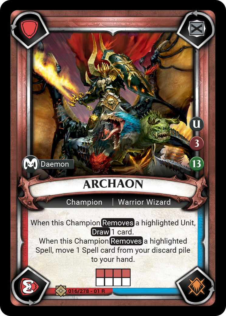 Archaon (Claimed) (WHAOSC) - Warhammer Age of Sigmar Champions TCG Single