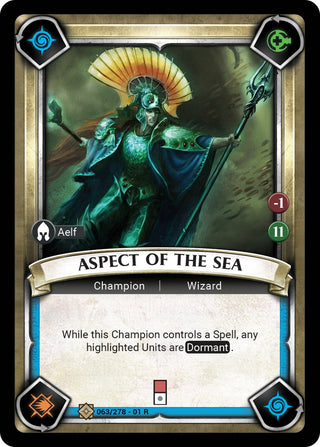 Aspect of the Sea (Claimed) (WHAOSC) - Warhammer Age of Sigmar Champions TCG Single