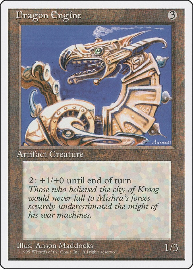 Dragon Engine [4ED] - MTG Single