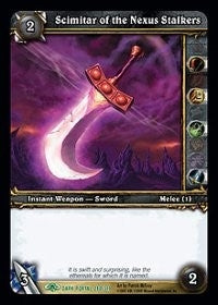 Scimitar of the Nexus Stalkers - WoW Single