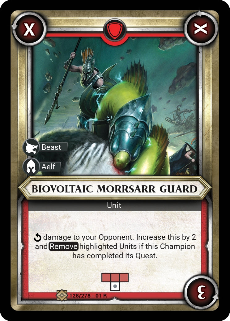 Biovoltaic Morrsarr Guard (Claimed) (WHAOSC) - Warhammer Age of Sigmar Champions TCG Single