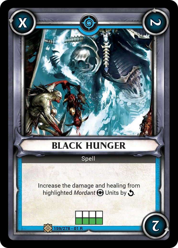 Black Hunger (Unclaimed) (WHAOSC) - Warhammer Age of Sigmar Champions TCG Single