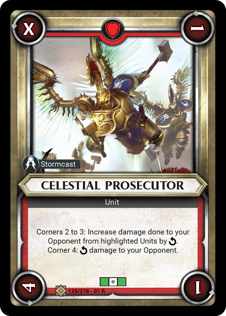 Celestial Prosecutor (Unclaimed) (WHAOSC) - Warhammer Age of Sigmar Champions TCG Single