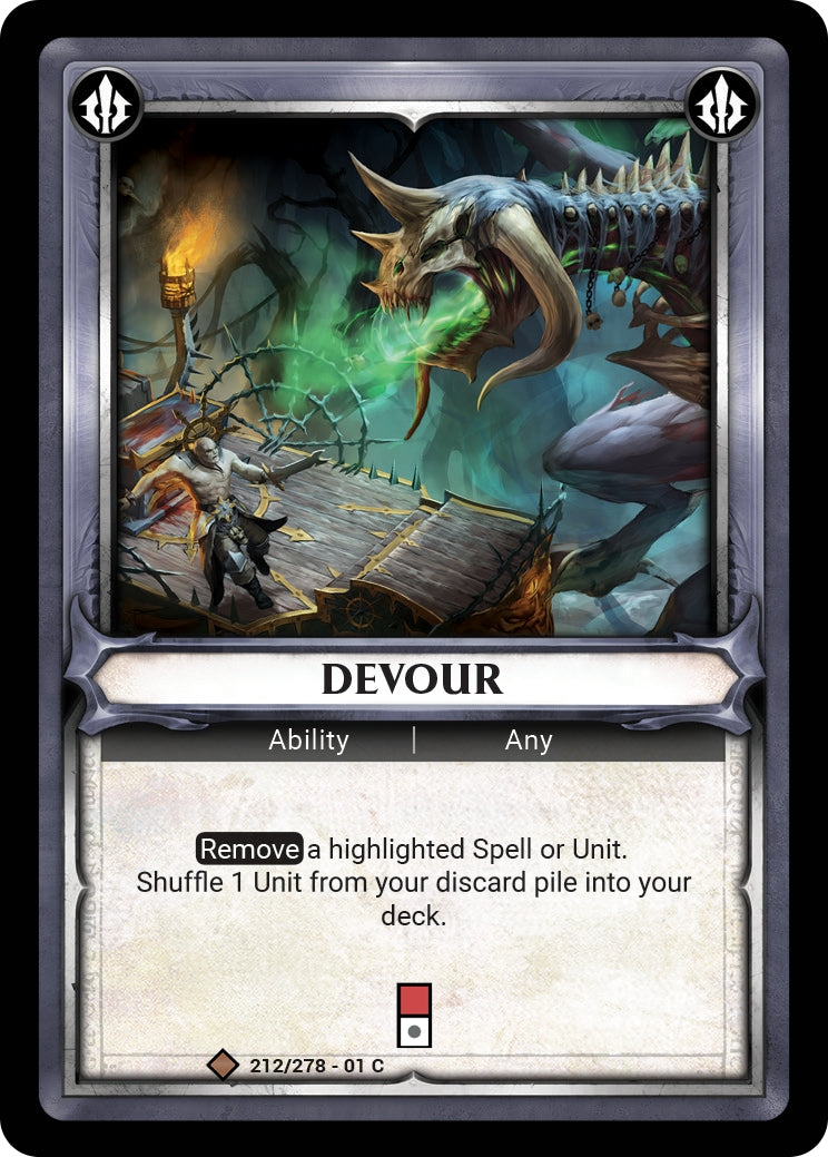 Devour (Unclaimed) (WHAOSC) - Warhammer Age of Sigmar Champions TCG Single