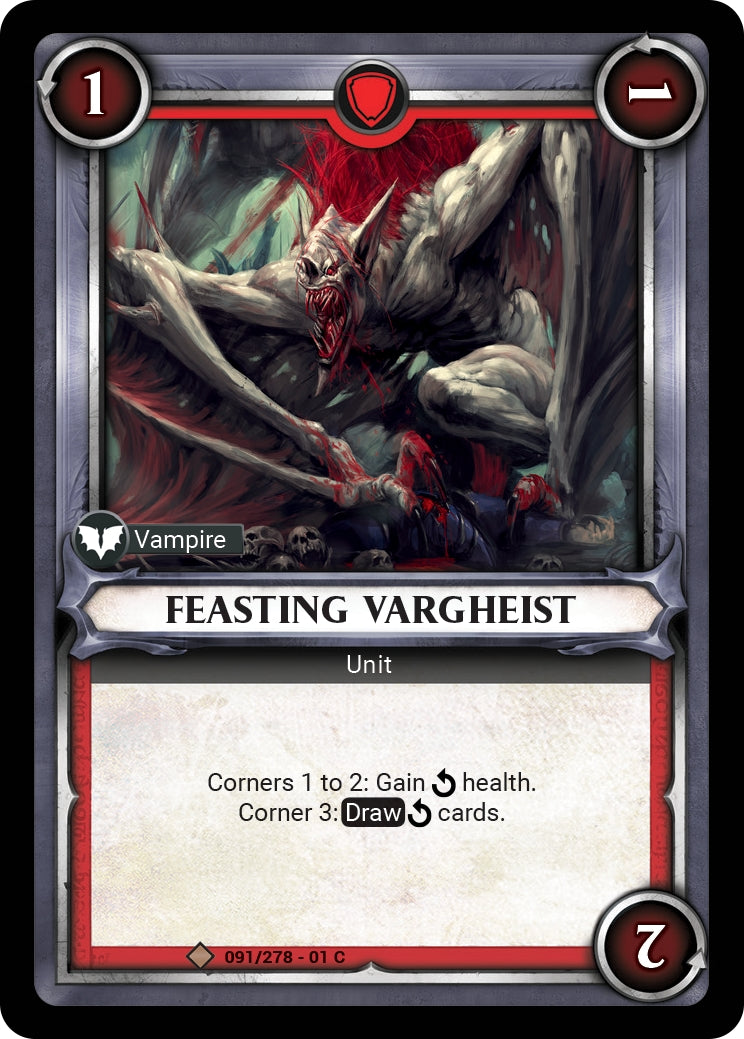 Feasting Vargheist (Unclaimed) (WHAOSC) - Warhammer Age of Sigmar Champions TCG Single