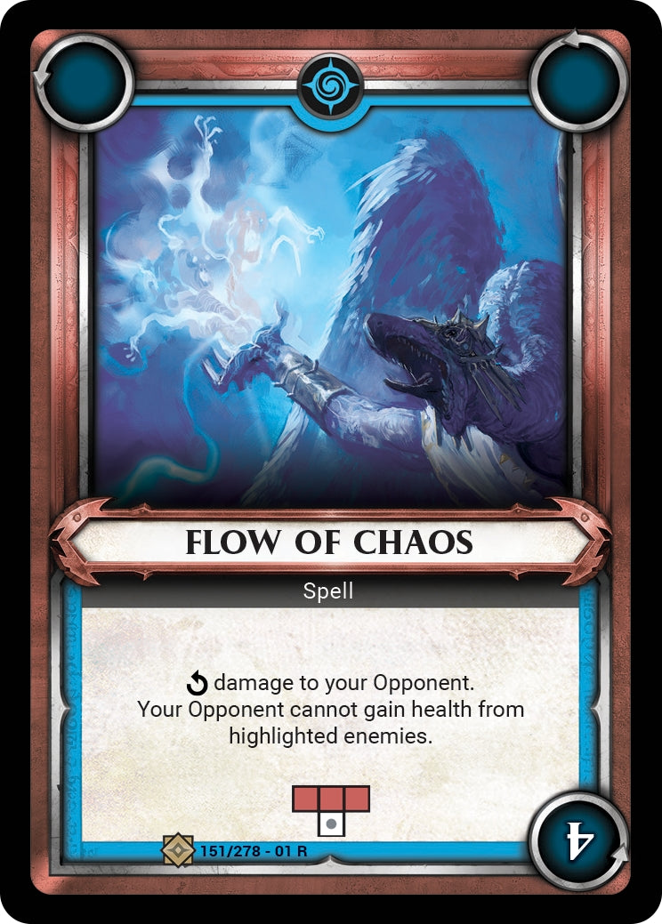 Flow of Chaos (Claimed) (WHAOSC) - Warhammer Age of Sigmar Champions TCG Single
