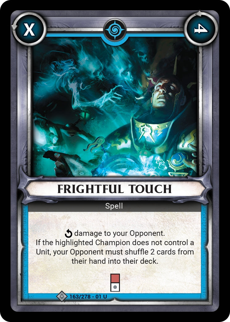 Frightful Touch (Claimed) (WHAOSC) - Warhammer Age of Sigmar Champions TCG Single