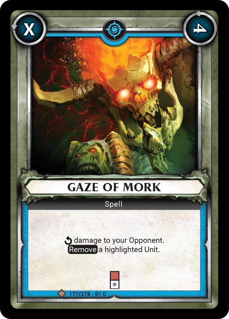 Gaze of Mork (Unclaimed) (WHAOSC) - Warhammer Age of Sigmar Champions TCG Single