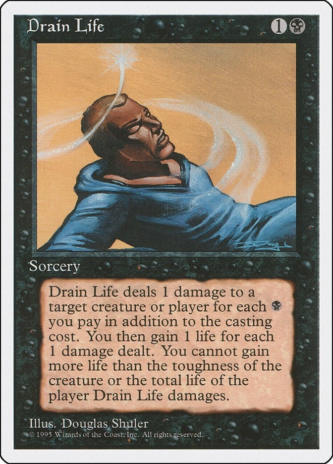 Drain Life (16) [4ED] - MTG Single