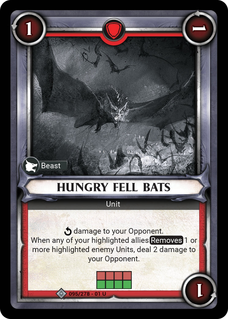 Hungry Fell Bats (Unclaimed) (WHAOSC) - Warhammer Age of Sigmar Champions TCG Single