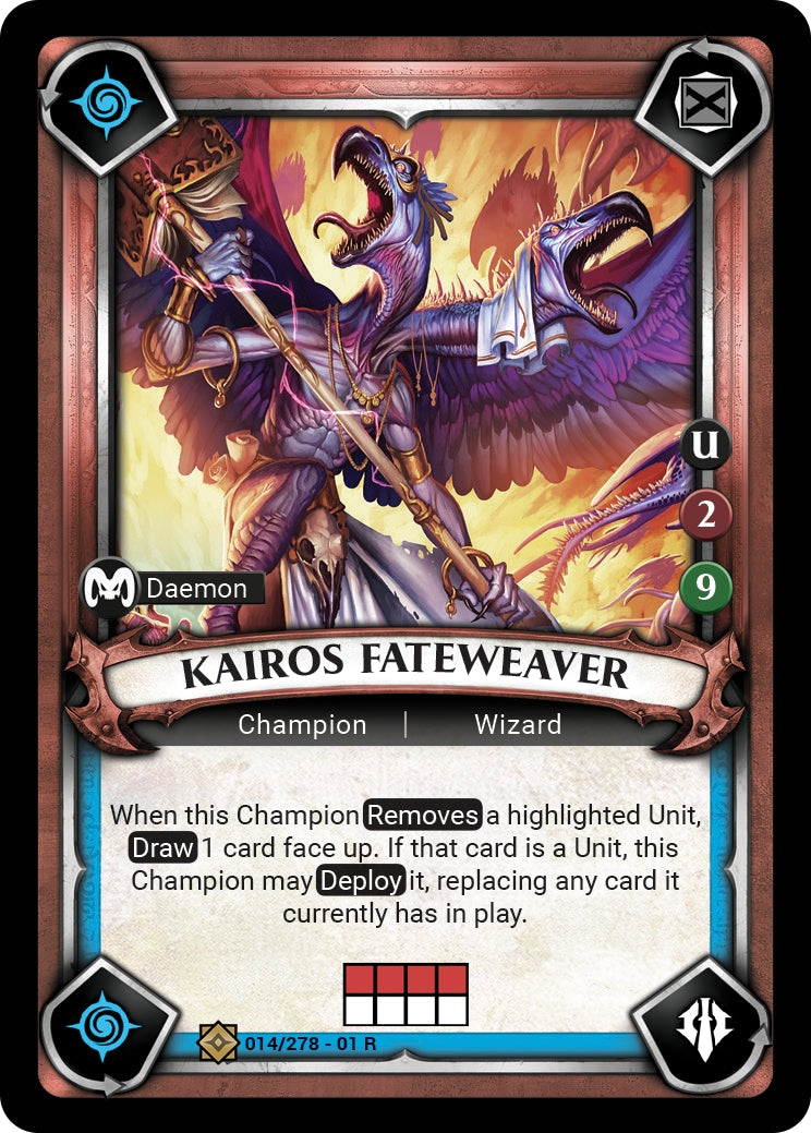 Kairos Fateweaver (Unclaimed) (WHAOSC) - Warhammer Age of Sigmar Champions TCG Single