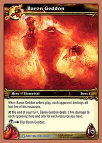 Baron Geddon - WoW Single