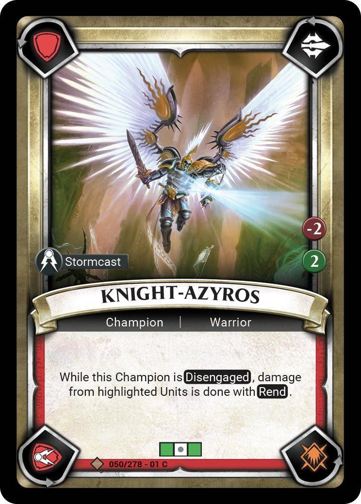 Knight-Azyros (Claimed) (WHAOSC) - Warhammer Age of Sigmar Champions TCG Single