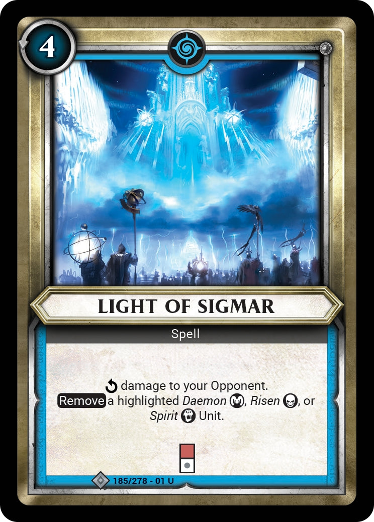 Light of Sigmar (Claimed) (WHAOSC) - Warhammer Age of Sigmar Champions TCG Single