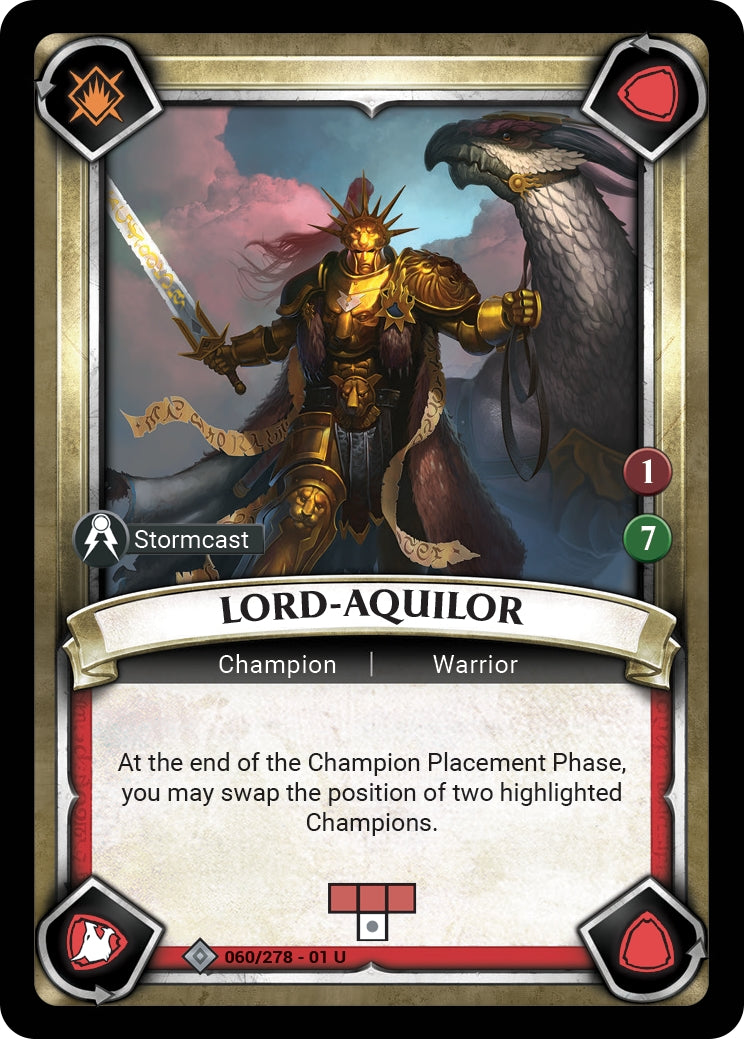Lord-Aquilor (Claimed) (WHAOSC) - Warhammer Age of Sigmar Champions TCG Single