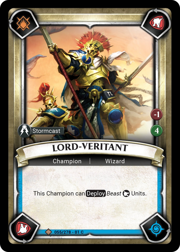 Lord-Veritant (Unclaimed) (WHAOSC) - Warhammer Age of Sigmar Champions TCG Single