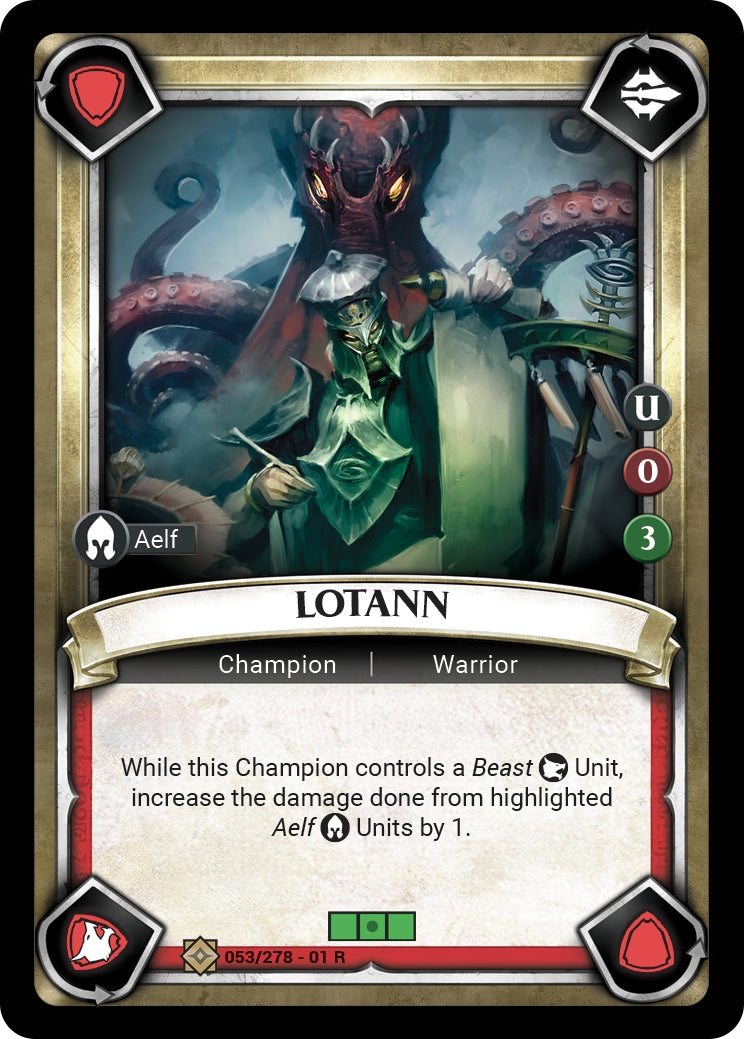 Lotann (Claimed) (WHAOSC) - Warhammer Age of Sigmar Champions TCG Single