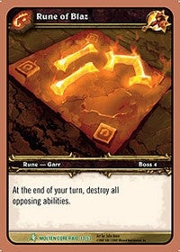 Rune of Blaz - WoW Single