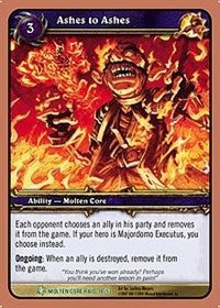 Ashes to Ashes - WoW Single