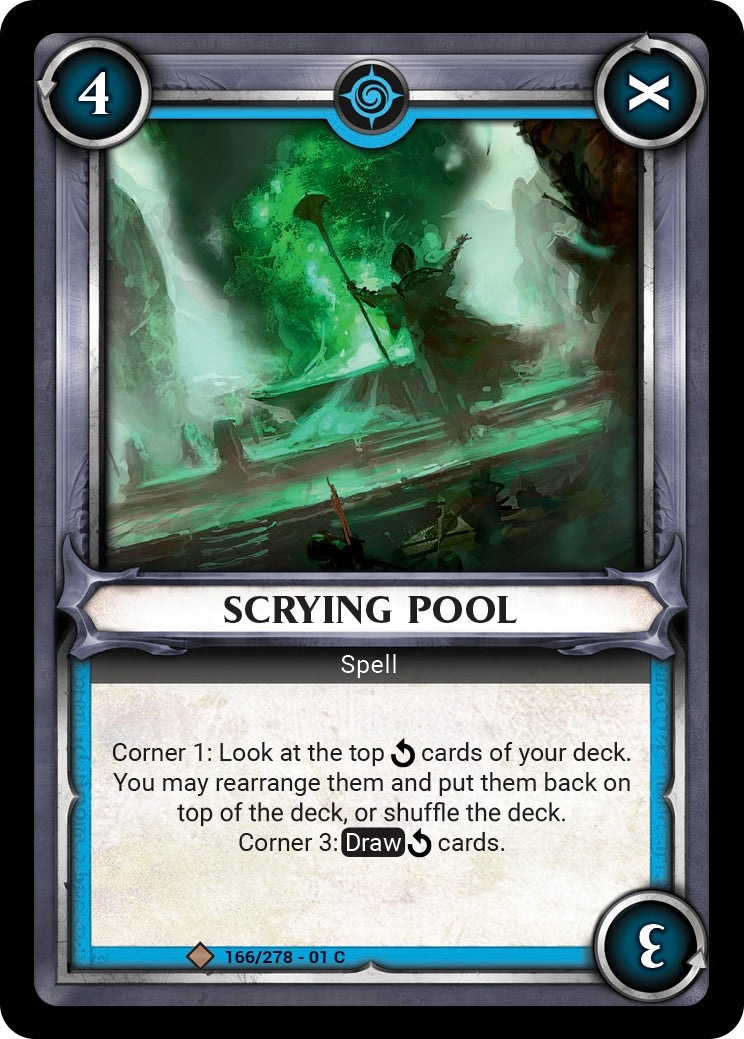 Scrying Pool (Claimed) (WHAOSC) - Warhammer Age of Sigmar Champions TCG Single