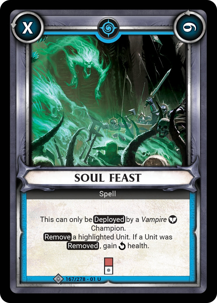 Soul Feast (Unclaimed) (WHAOSC) - Warhammer Age of Sigmar Champions TCG Single
