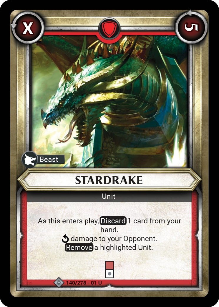 Stardrake (Claimed) (WHAOSC) - Warhammer Age of Sigmar Champions TCG Single