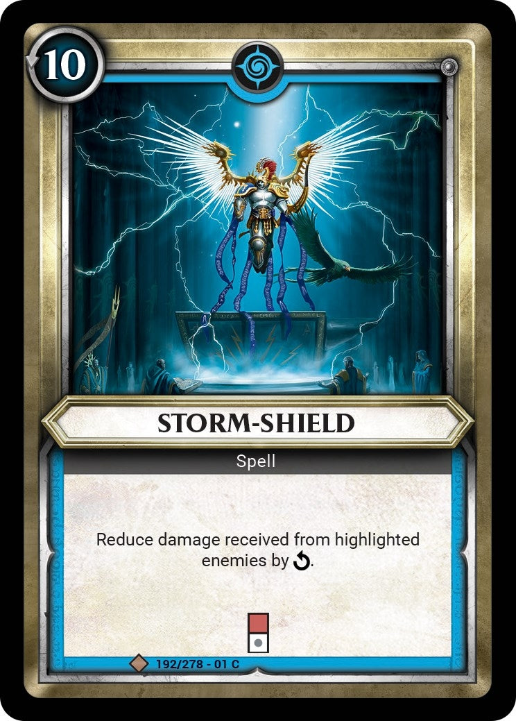 Storm-Shield (Claimed) (WHAOSC) - Warhammer Age of Sigmar Champions TCG Single