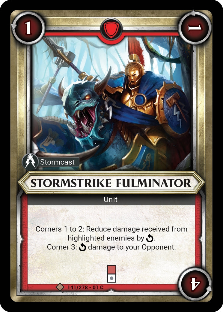 Stormstrike Fulminator (Unclaimed) (WHAOSC) - Warhammer Age of Sigmar Champions TCG Single