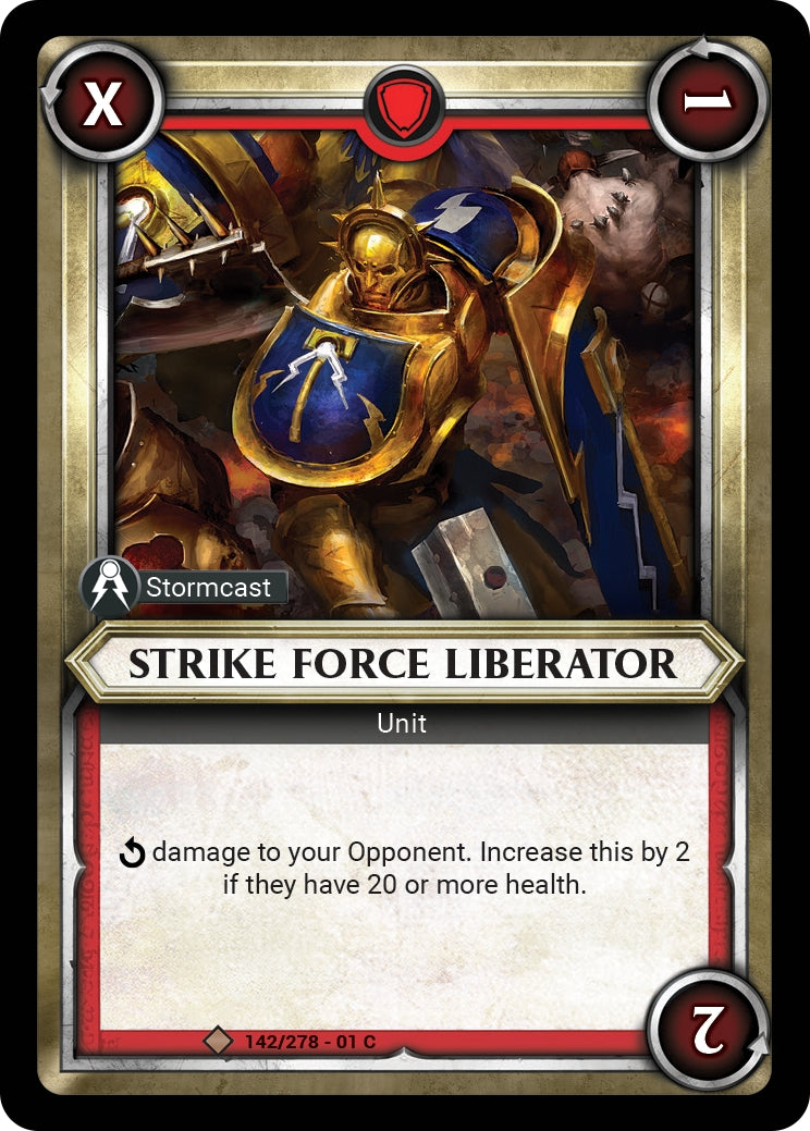 Strike Force Liberator (Unclaimed) (WHAOSC) - Warhammer Age of Sigmar Champions TCG Single