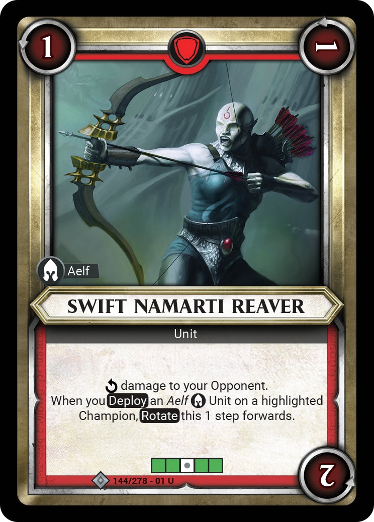 Swift Namarti Reaver (Unclaimed) (WHAOSC) - Warhammer Age of Sigmar Champions TCG Single