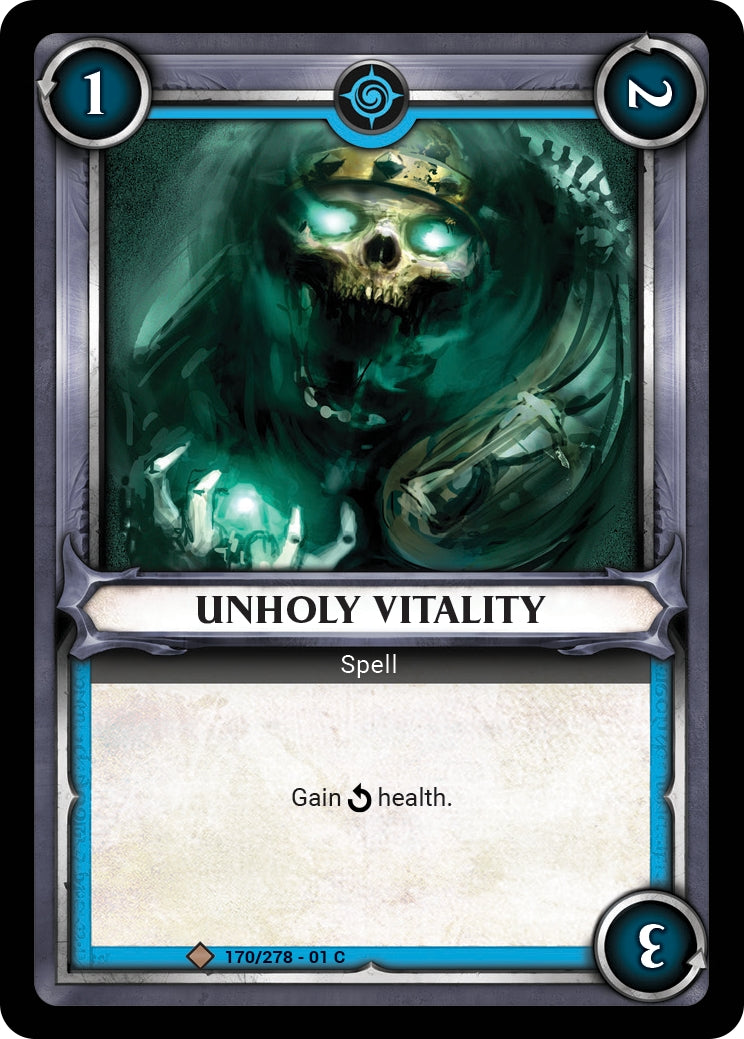 Unholy Vitality (Unclaimed) (WHAOSC) - Warhammer Age of Sigmar Champions TCG Single