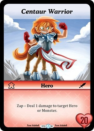 Centaur Warrior (Alt 2) (312) [MUNS1] - Munchkin CCG Single