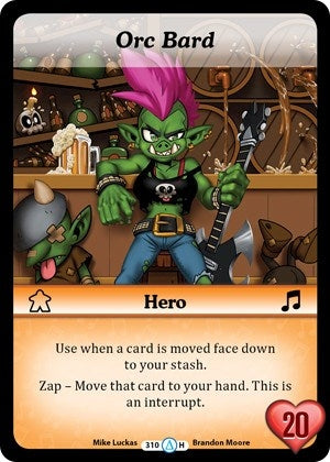 Orc Bard (Alt 2) (310) [MUNS1] - Munchkin CCG Single