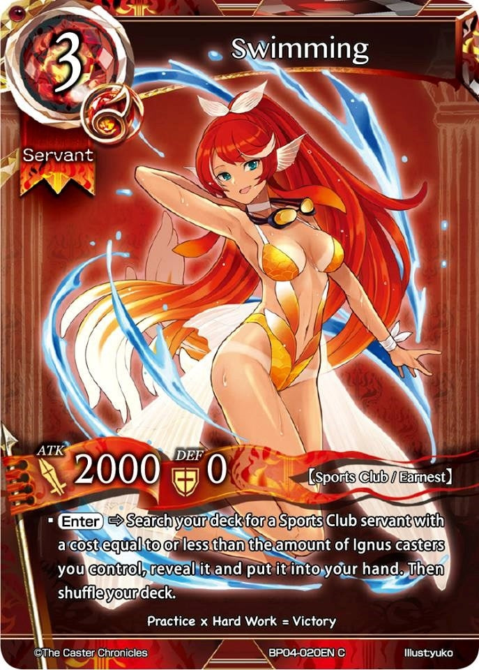 Swimming (4020) [BP04] - The Caster Chronicles Single