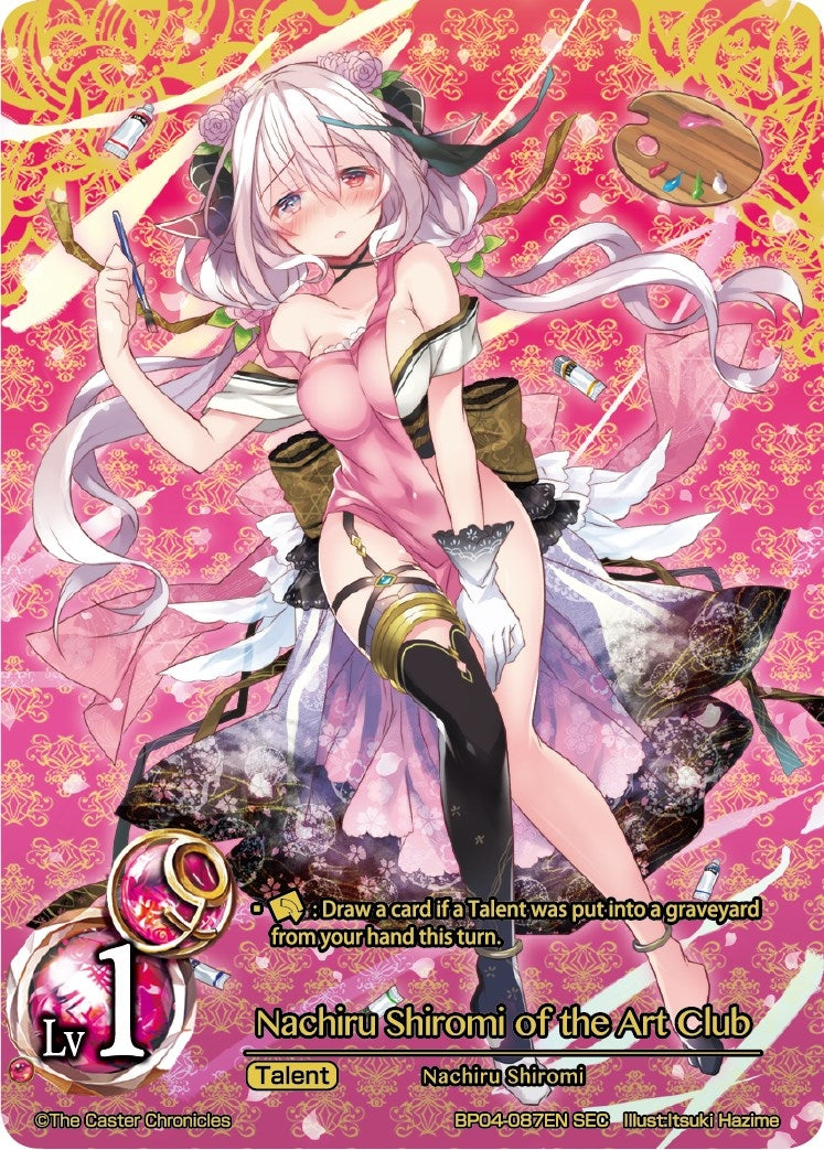 Nachiru Shiromi of the Art Club (4087) [BP04] - The Caster Chronicles Single