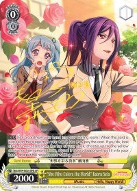 ’She Who Colors the World’ Kaoru Seta (B) (SP) (54001) [BD/W54] - Weiss Schwarz Single