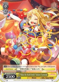 ’Make the World Smile!’ Kokoro Tsurumaki (B) (SPM) (54006) [BD/W54] - Weiss Schwarz Single