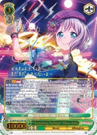 ’Accepting Feelings’ Moca Aoba (SSP) (54027) [BD/W54] - Weiss Schwarz Single