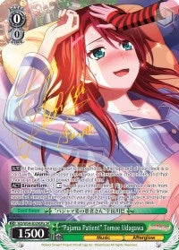 ’Pajama Patient’ Tomoe Udagawa (A) (SP) (54029) [BD/W54] - Weiss Schwarz Single