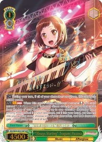 ’Always Starting’ Tsugumi Hazawa (SSP) (54031) [BD/W54] - Weiss Schwarz Single
